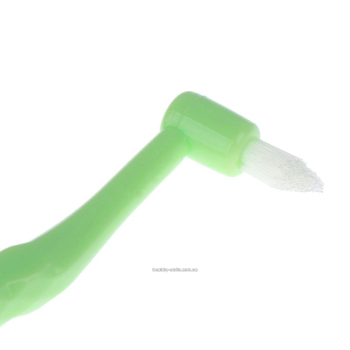 Single-bristled toothbrush, small, Pink